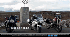 Desktop Screenshot of biker-reise.de