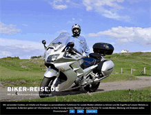 Tablet Screenshot of biker-reise.de
